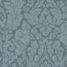 Papeldecor|Vliestapete Damast Blau, Für Klassisch Modernes Wohnzimmer|Tapeten