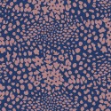 Papeldecor|Premium-Tapete Blau mit Blumenranke, ideal fürs Schlafzimmer|Tapeten