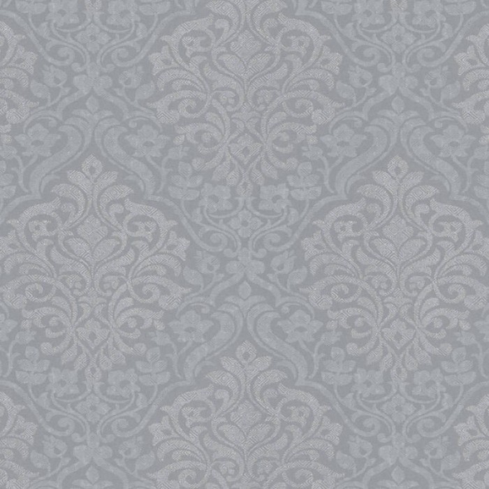 Architects Paper|Damast-Tapete grau metallisiert, perfekt für elegantes Wohnzimmer|Tapeten