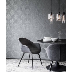 Casamance|Wallpaper linen off-white|Wallpaper 2