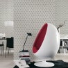 Architects Paper|Designer wallpaper in beige and grey metallic shades|Wallpaper