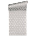 Architects Paper|Papel pintado metalizado de diseño tonos beige grisaceo|Papel Pintado