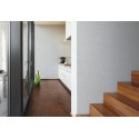 Architects Paper|Moderne Tapete silber metallisiert mit Streifenstruktur|Tapeten