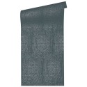 Architects Paper|Papel pintado abstracto azul metalizado|Papel Pintado