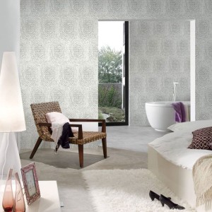 Architects Paper|Papier peint moderne à motifs abstraits beige métallisé|Papier Peint 2