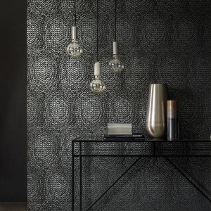 Papeldecor|Wallpaper Art Deco green and gold|Wallpaper