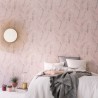 Papeldecor|Tapete graue und gelbe Palmblätter|Tapeten