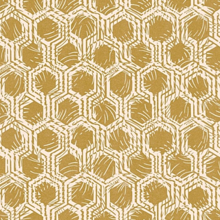 Papeldecor|Papel pintado dorado efecto metálico, diseño moderno|Papel Pintado
