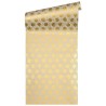 Papeldecor|Wallpaper gold metallic effect, modern design|Wallpaper