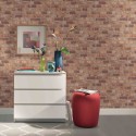 Marburg|Wallpaper brown brick plank|Brick Imitation