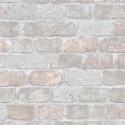 Marburg|Wallpaper light gray brick patched|Brick Imitation