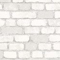 Marburg|Papier Peint brique blanche apparente|Imitation Brique