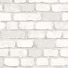 Marburg|Wallpaper white exposed brick|Brick Imitation