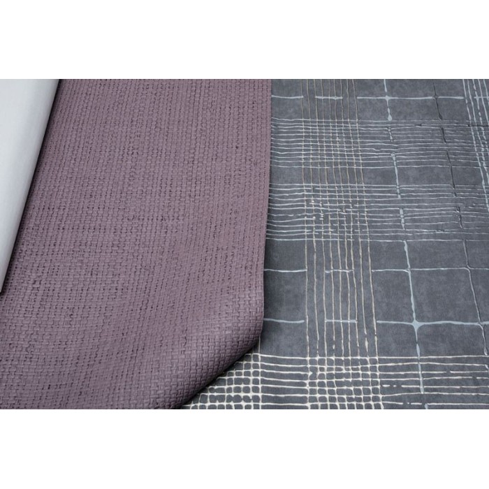Marburg|Textile texture effect wallpaper in violet purple|Wallpaper