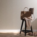 Marburg|Textile herringbone wallpaper in beige cream|Fabric Imitation