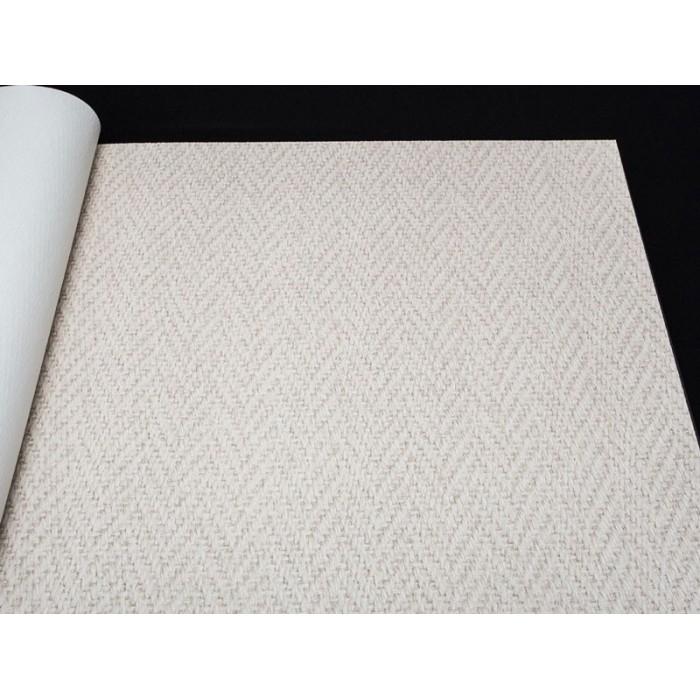 Marburg|Papier peint textile chevrons beige|Imitation Tissu