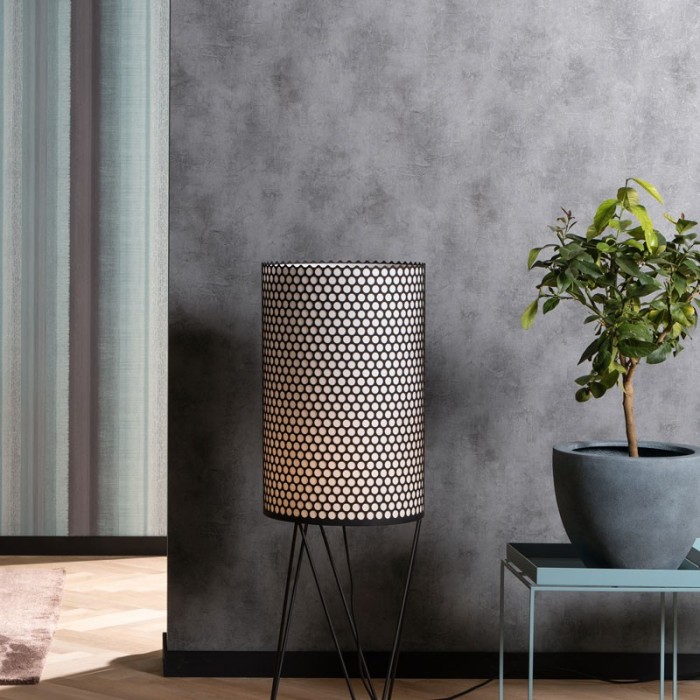 Papeldecor|Wallpaper plaster effect slate grey|Wallpaper