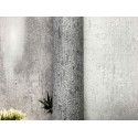 Papeldecor|Smooth concrete wall effect wallpaper with dark grey texture|Wallpaper