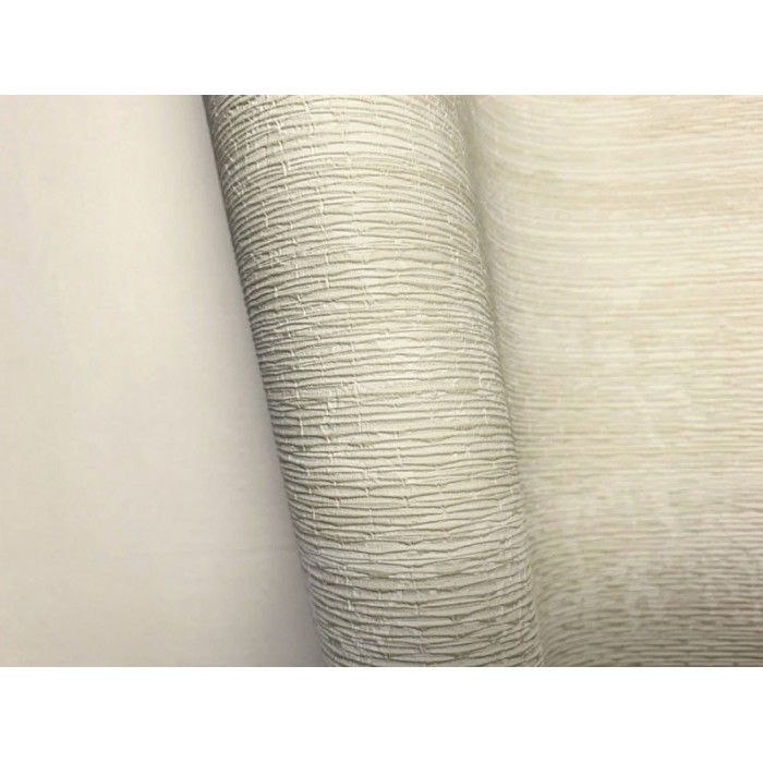 Papeldecor|Abstrakte Tapete mit Rafia-Textur in Creme|Tapeten