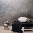 Papeldecor|Industrietapete mit grauer Betonwandoptik-Imitation|Tapeten
