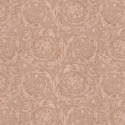 Versace|Ornamental wallpaper with metallic copper texture|Wallpaper