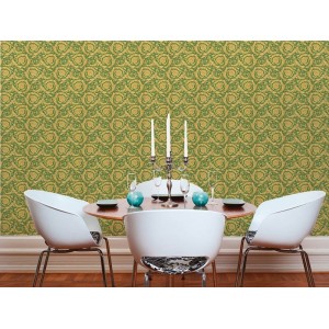 Casadeco|Plain wallpaper beige raffia, denim textile effect|Wallpaper 2