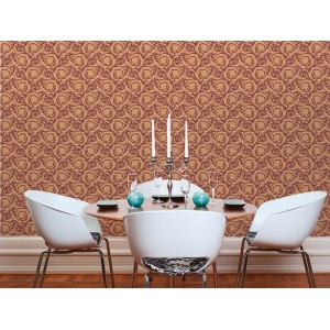 Casadeco|Mediterranean-inspired wallpaper with green olive leaves|Wallpaper 2