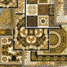 Versace|Barock Collage Tapete klassisch modern schwarz und gold|Tapeten