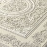 Versace|Papel pintado collage barroco clásico moderno plateado|Papel Pintado