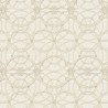 Versace|Barock klassische Tapete metallische Kreise weiß|Tapeten