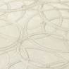 Versace|Barock klassische Tapete metallische Kreise weiß|Tapeten