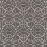 Versace|Baroque classic wallpaper with metallic circles in grey and silver|Wallpaper