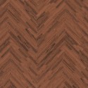 Versace|Geschnitzte Holz Tapete Fischgrät mahagoni|Holzimitat