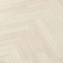 Versace|Geschnitzte Holz Tapete Fischgrät beige creme|Holzimitat