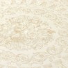 Versace|Papier peint baroque cercles floraux beige et blanc|Papier Peint