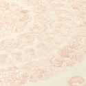 Versace|Papier peint baroque cercles floraux rose perlé|Papier Peint