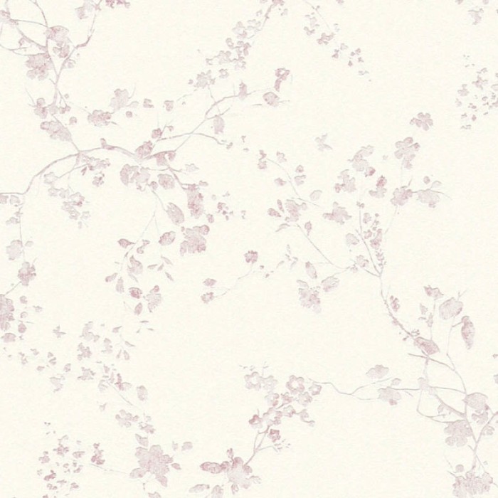 As Creation|Papel Pintado flores estilo nórdico blanco|Papel Pintado