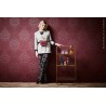 As Creation|Damask wallpaper burgundy color super pretty|Wallpaper