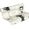 As Creation|Vintage fashion collage style wallpaper white cream|Wallpaper