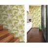 As Creation|Papier peint plantes tropicales bambou vert effet brillant|Papier Peint