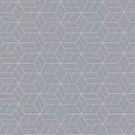 As Creation|Metallic geometric wallpaper grey silver texture|Wallpaper