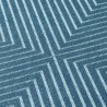 As Creation|Papier peint design moderne effet 3D reliefs bleu|Papier Peint