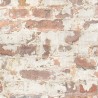 As Creation|Patched brick wallpaper red and white plaster|Wallpaper