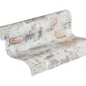 Papel Pintado ladrillo emparchado yeso gris - As Creation Metropolitan Stories 369292