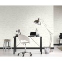 As Creation|Patched brick wallpaper beige cream plaster|Wallpaper