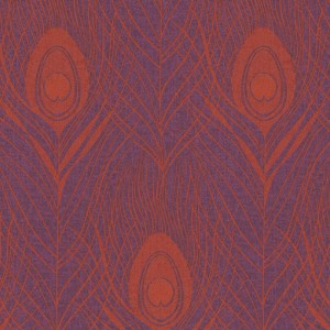 Architects Paper|Peacock feather wallpaper in turquoise green and gold shimmer|Wallpaper