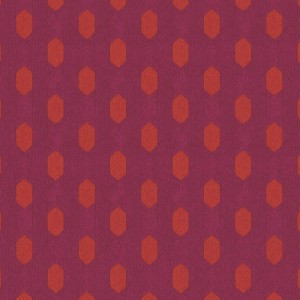 Papeldecor|Papel pintado flores pequeñas metalizado rojo y dorado|Papel Pintado
