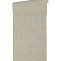 Architects Paper|Papier peint uni élégant effet textile gris taupe|Papier Peint