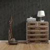 Papeldecor|Papier Peint béton avec relief et texture noire|Papier Peint