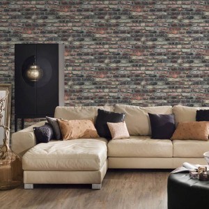 Papeldecor|Wallpaper Art Deco black gloss textured|Wallpaper 2